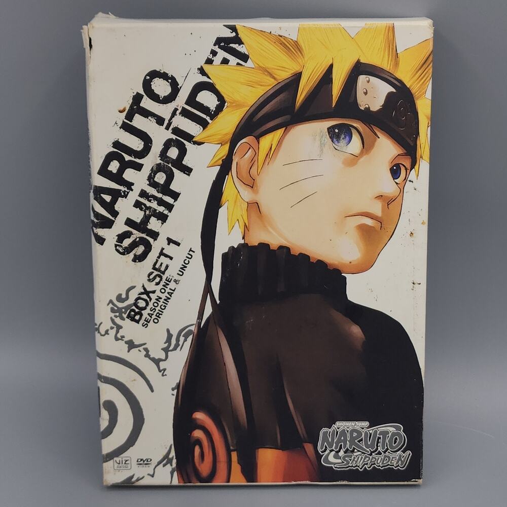 Naruto Shippuden Box Set 1 Season 1 Original & Uncut DVD Set